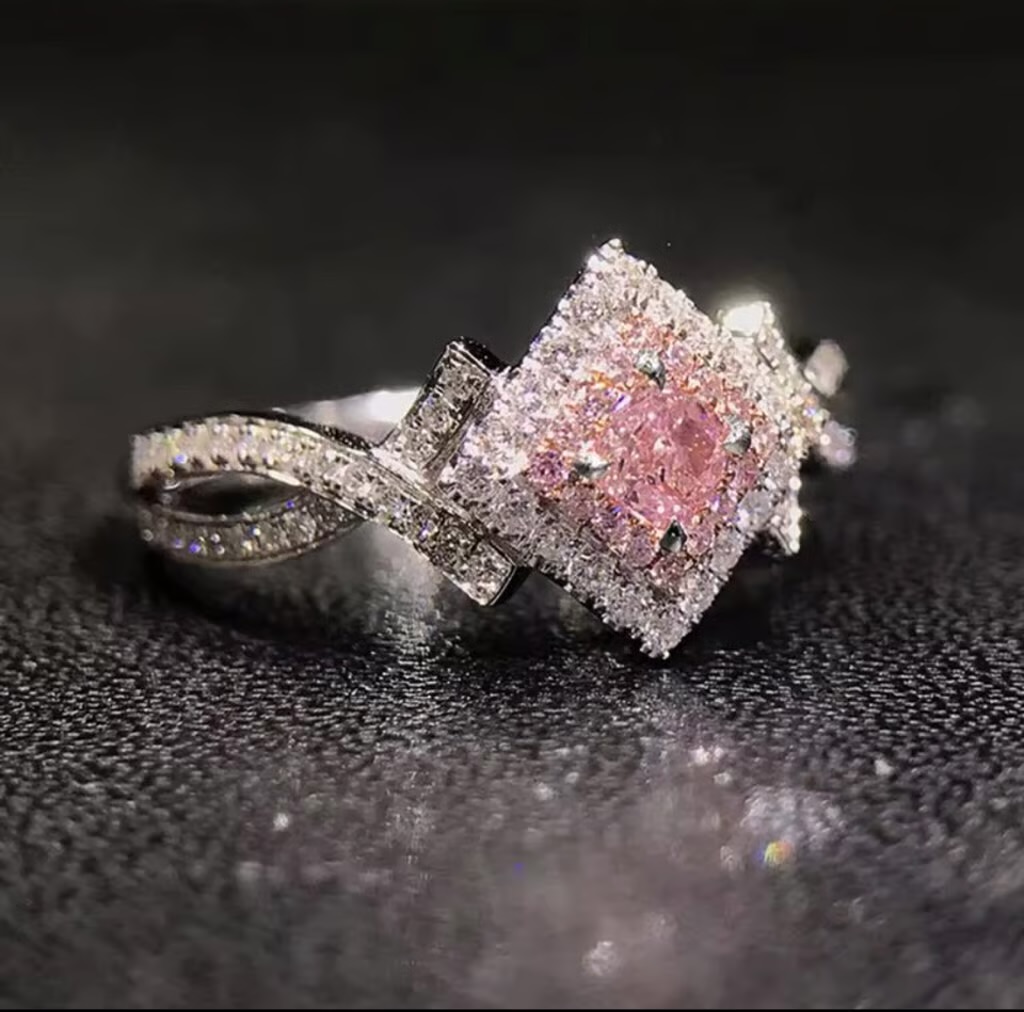 Pink Gemstone Ring