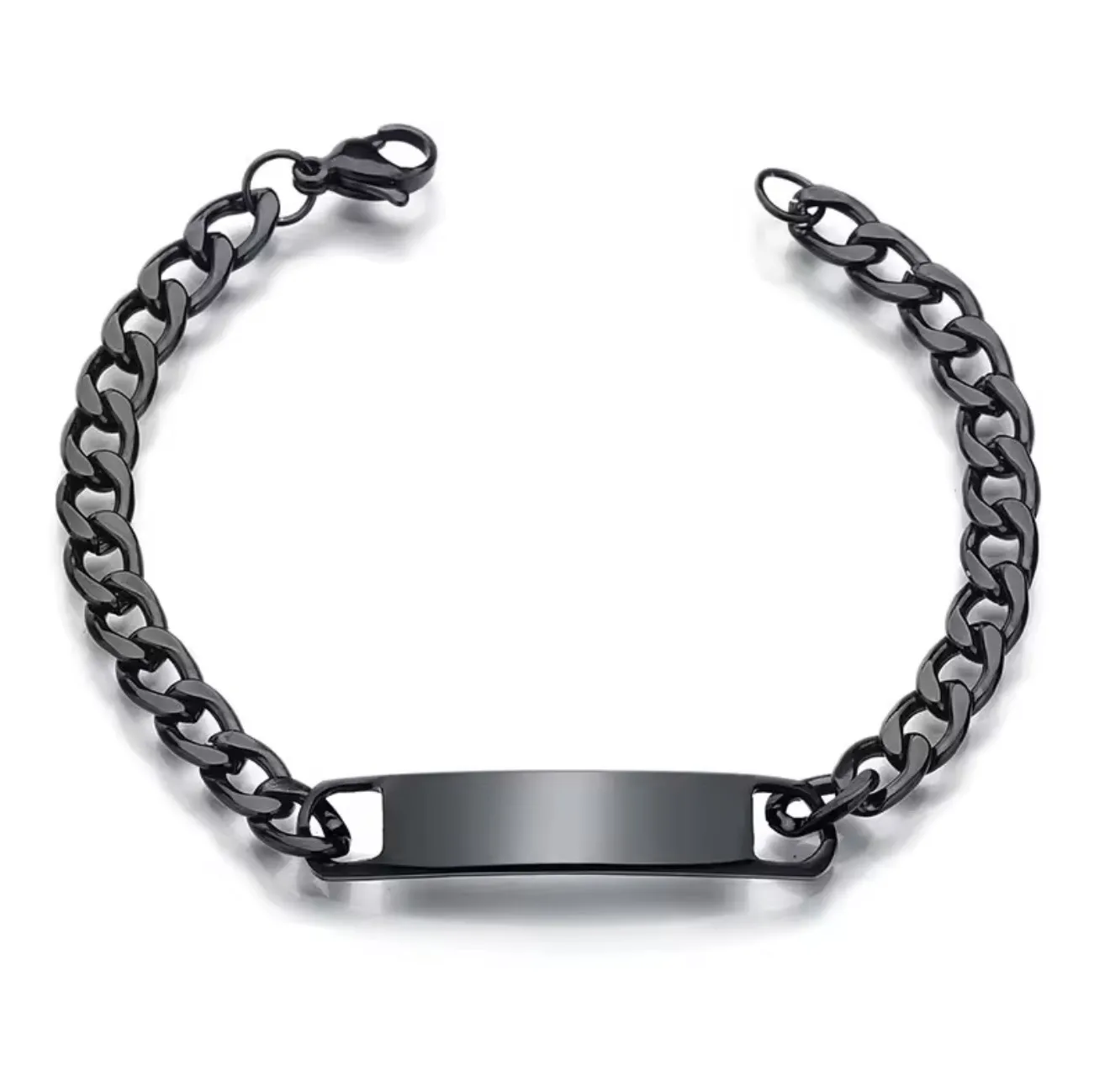 Customized Bracelet For Men - Black