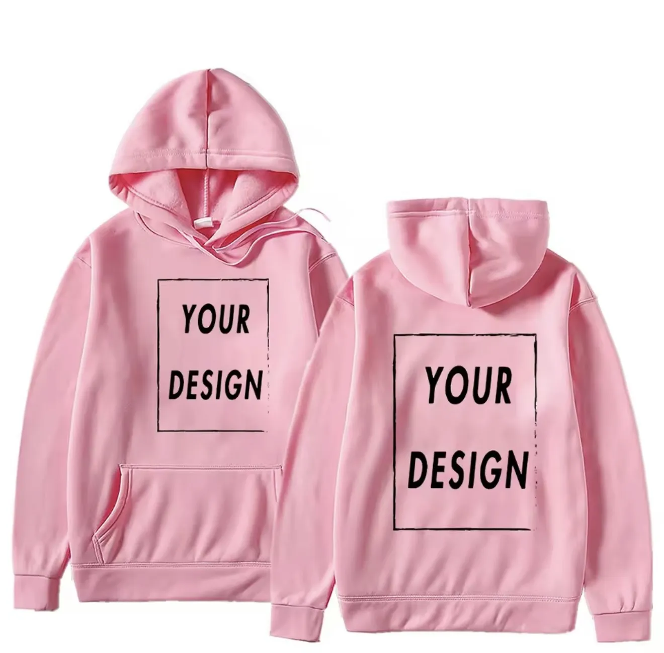 Customized Hoodie - Pink