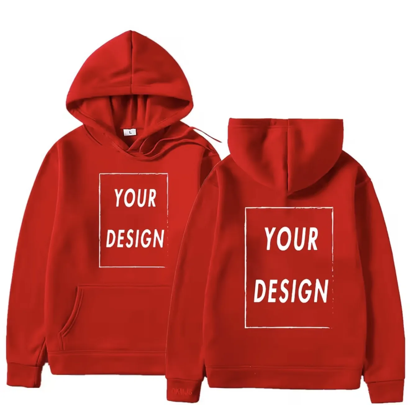 Customized Hoodie - Red