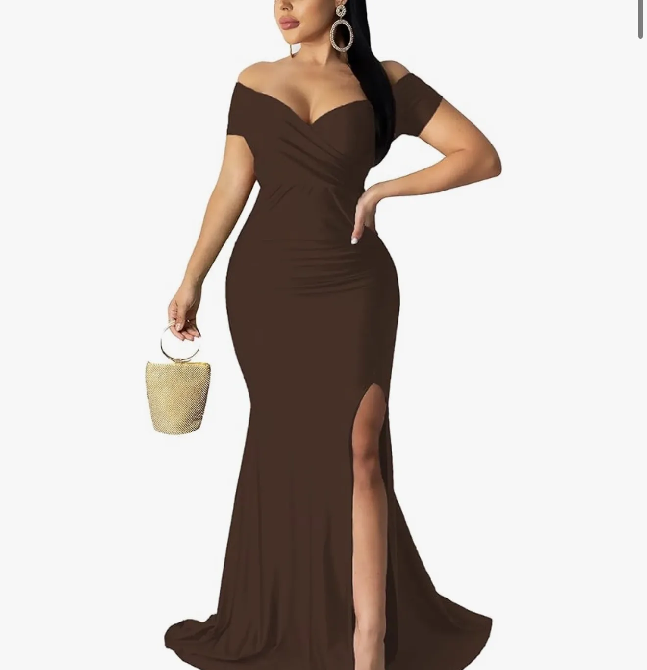Female Gown - Brown