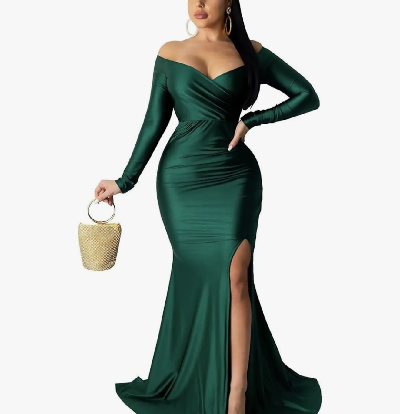 Female Gown - Green
