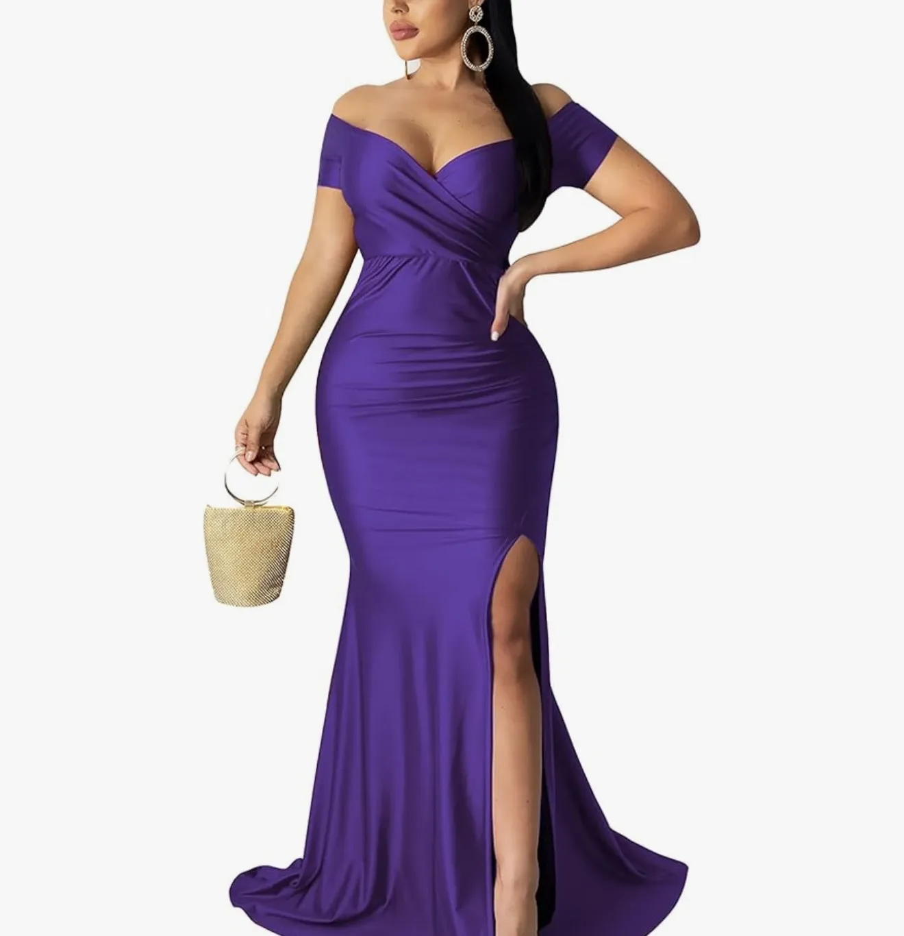 Female Gown - Purple
