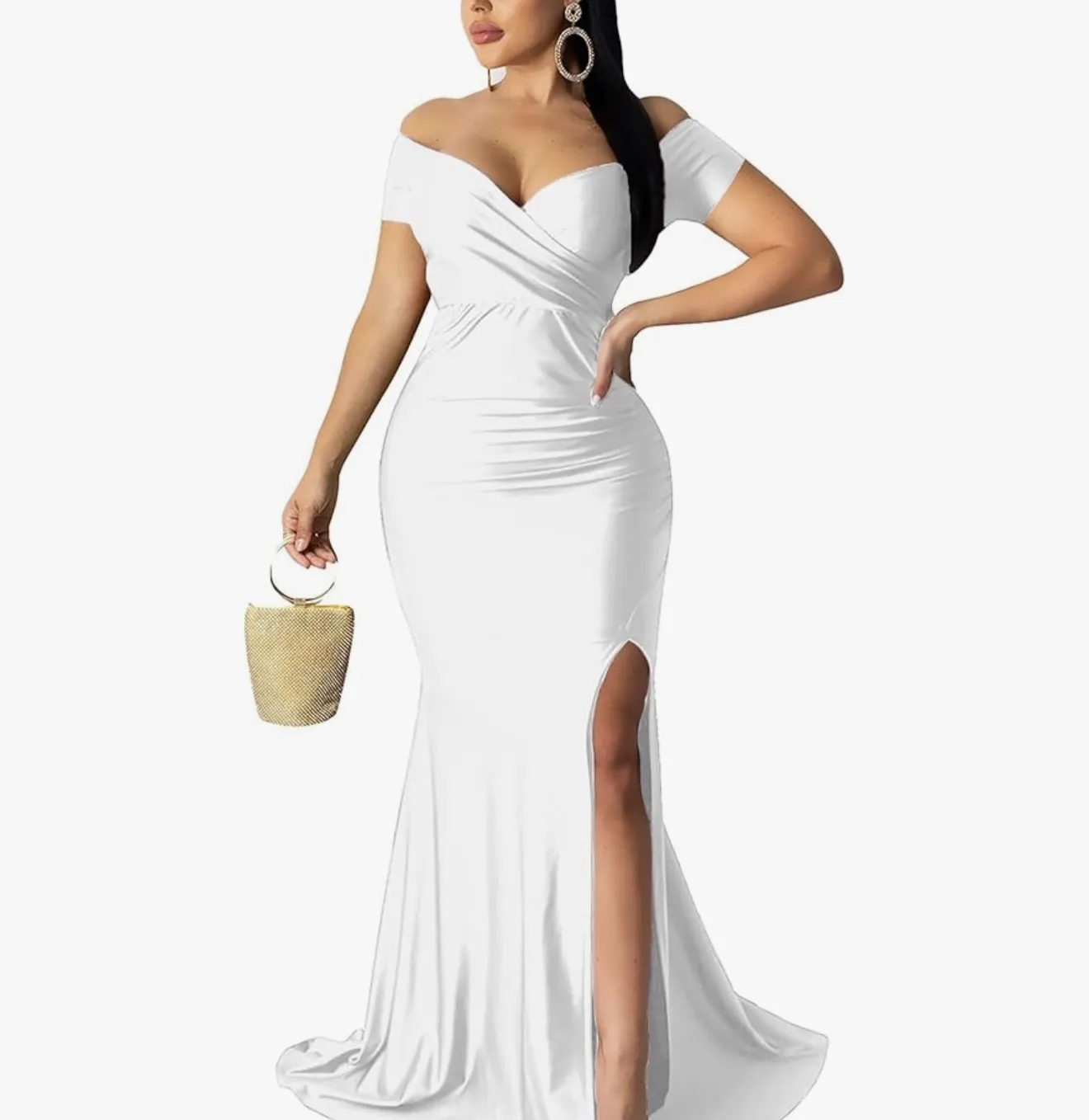Female Gown - White