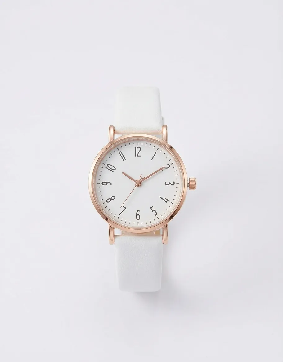 Female Watch - White