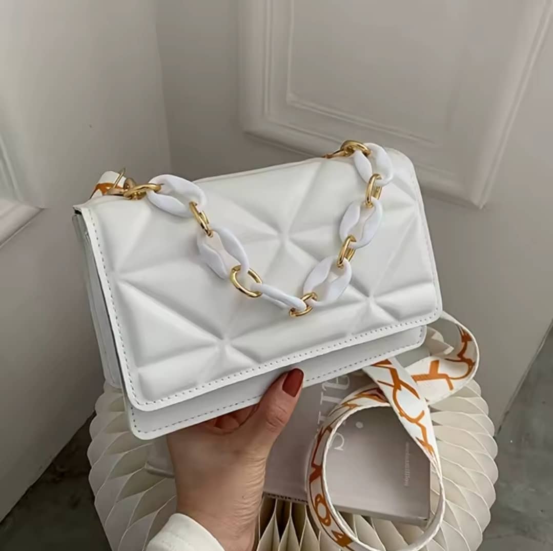 Ladies Handbag - White