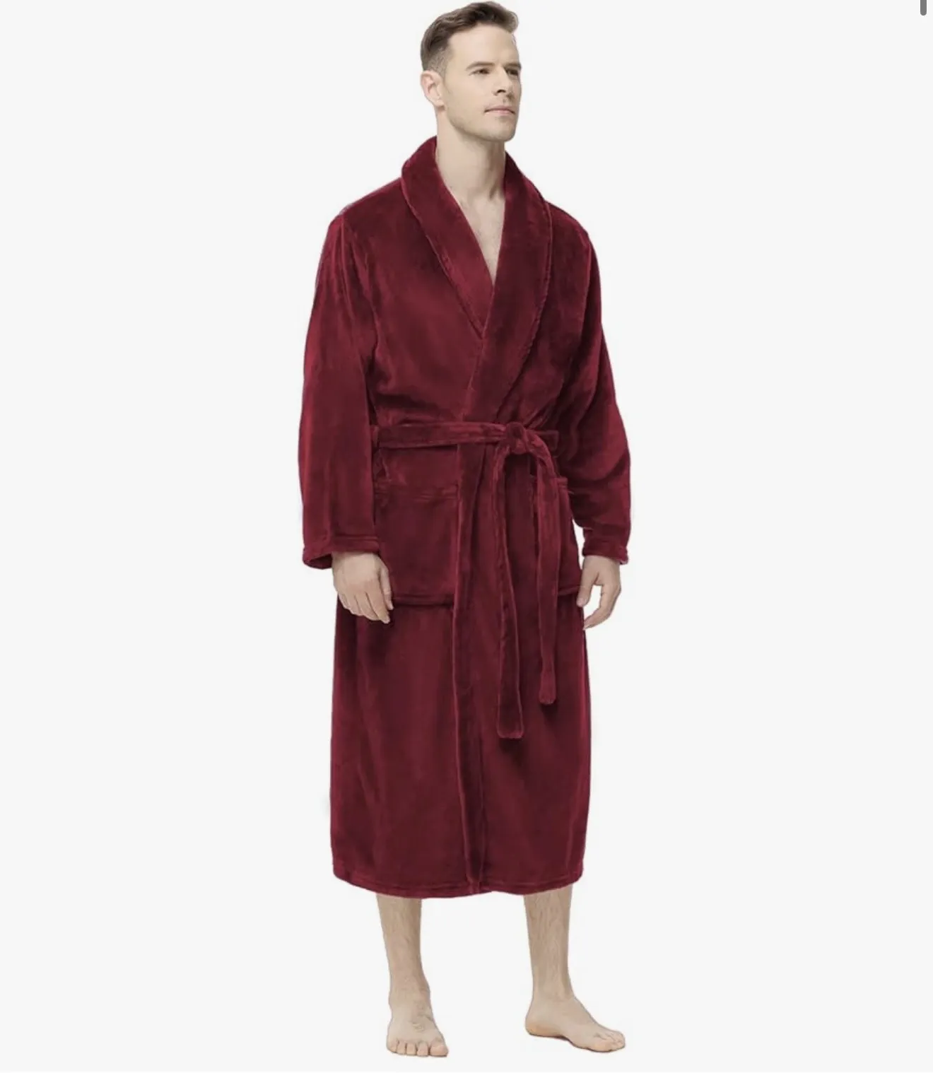 Men’s Bathrobe - Red