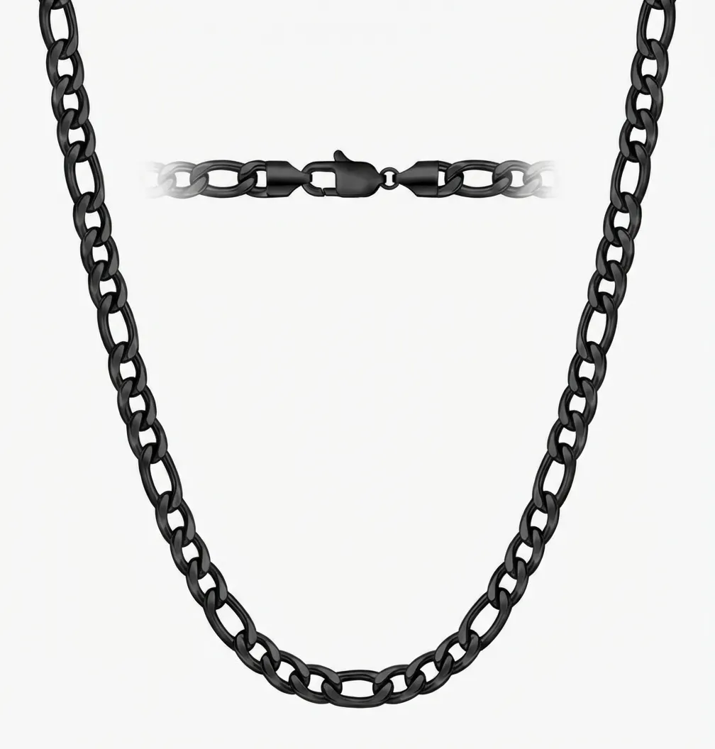 Men's Necklace - Black