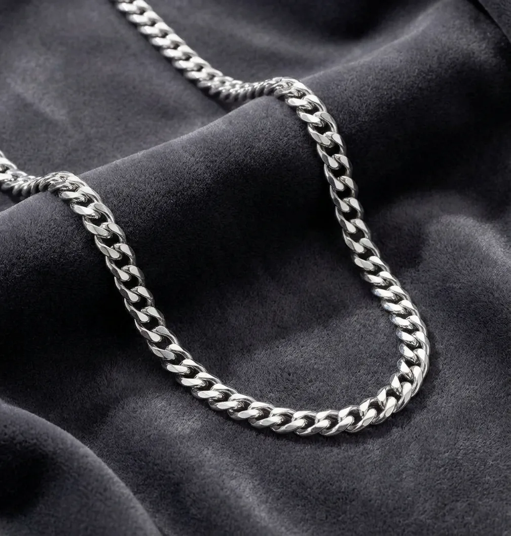 Men's Necklace - Silver