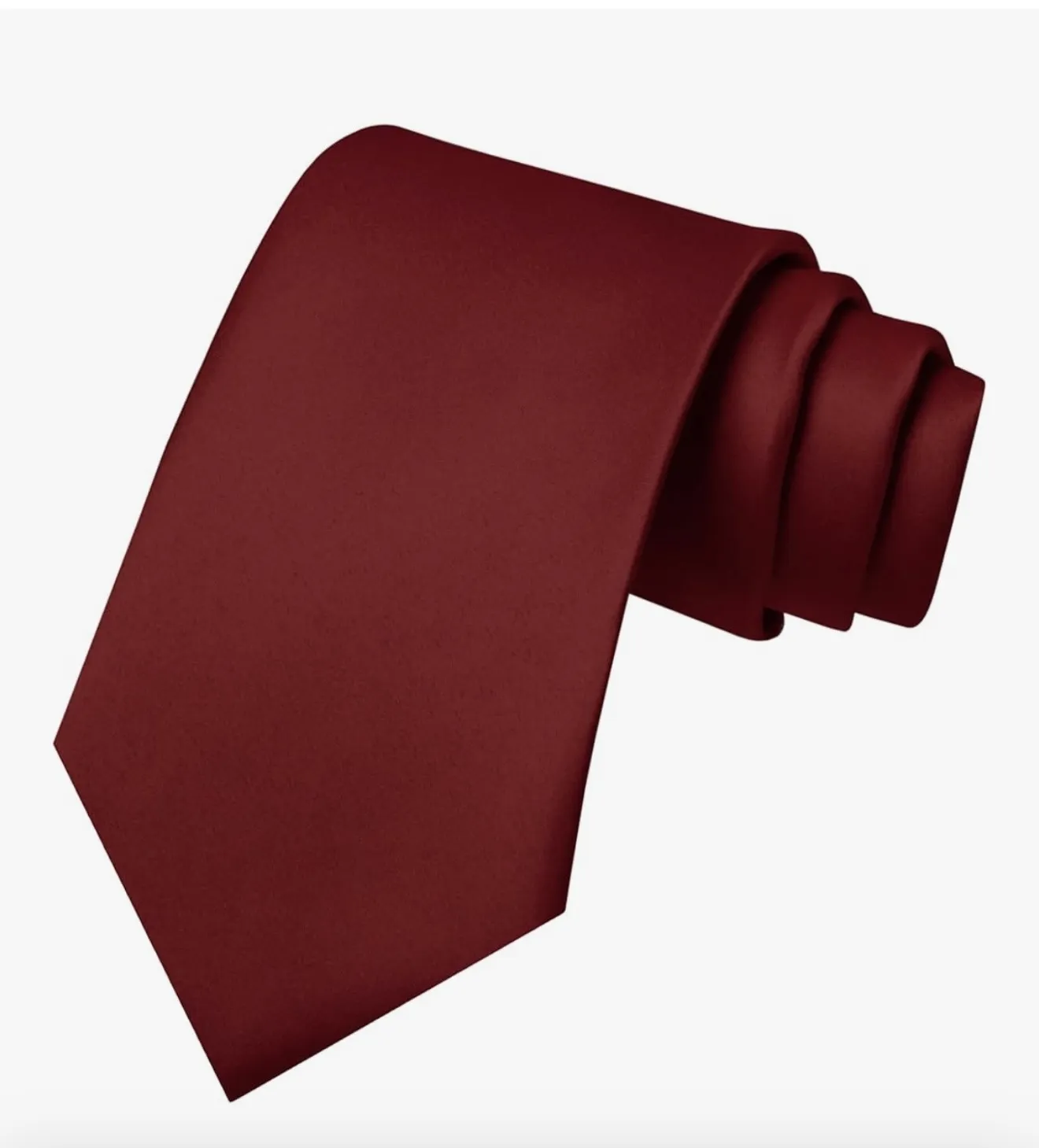 Men Tie - Burgundy