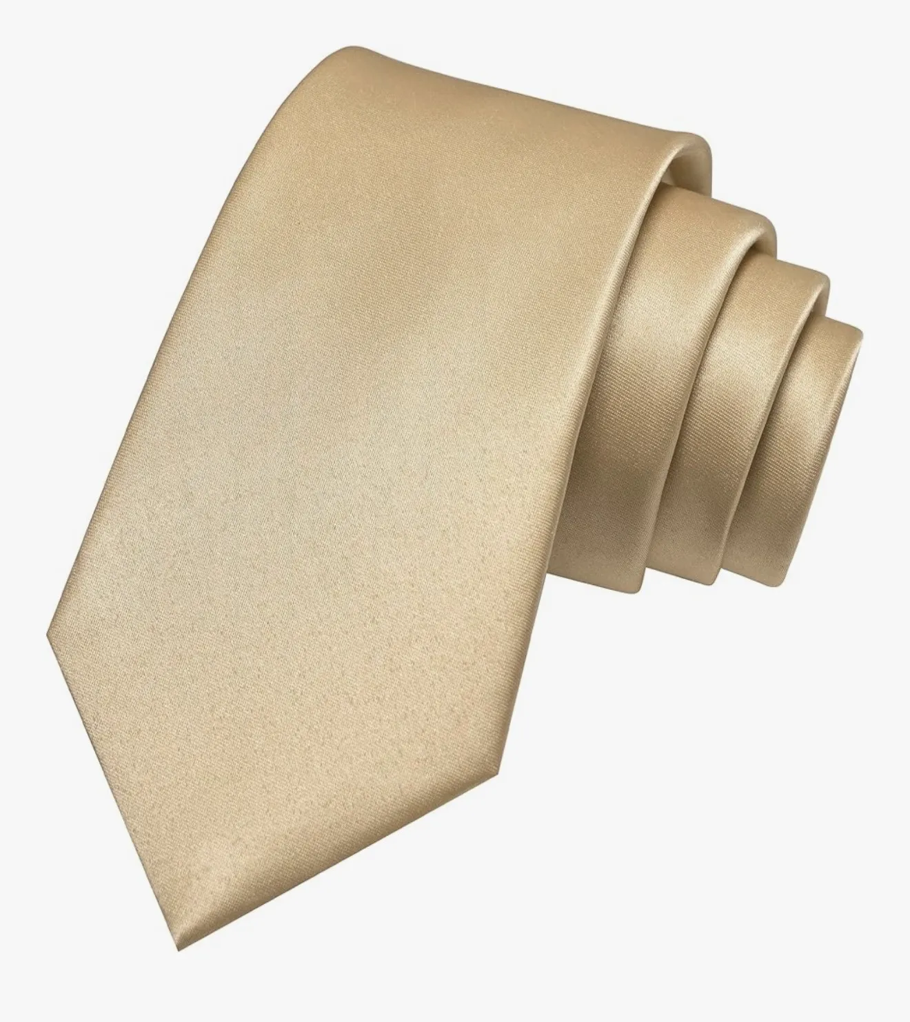 Men Tie - Gold