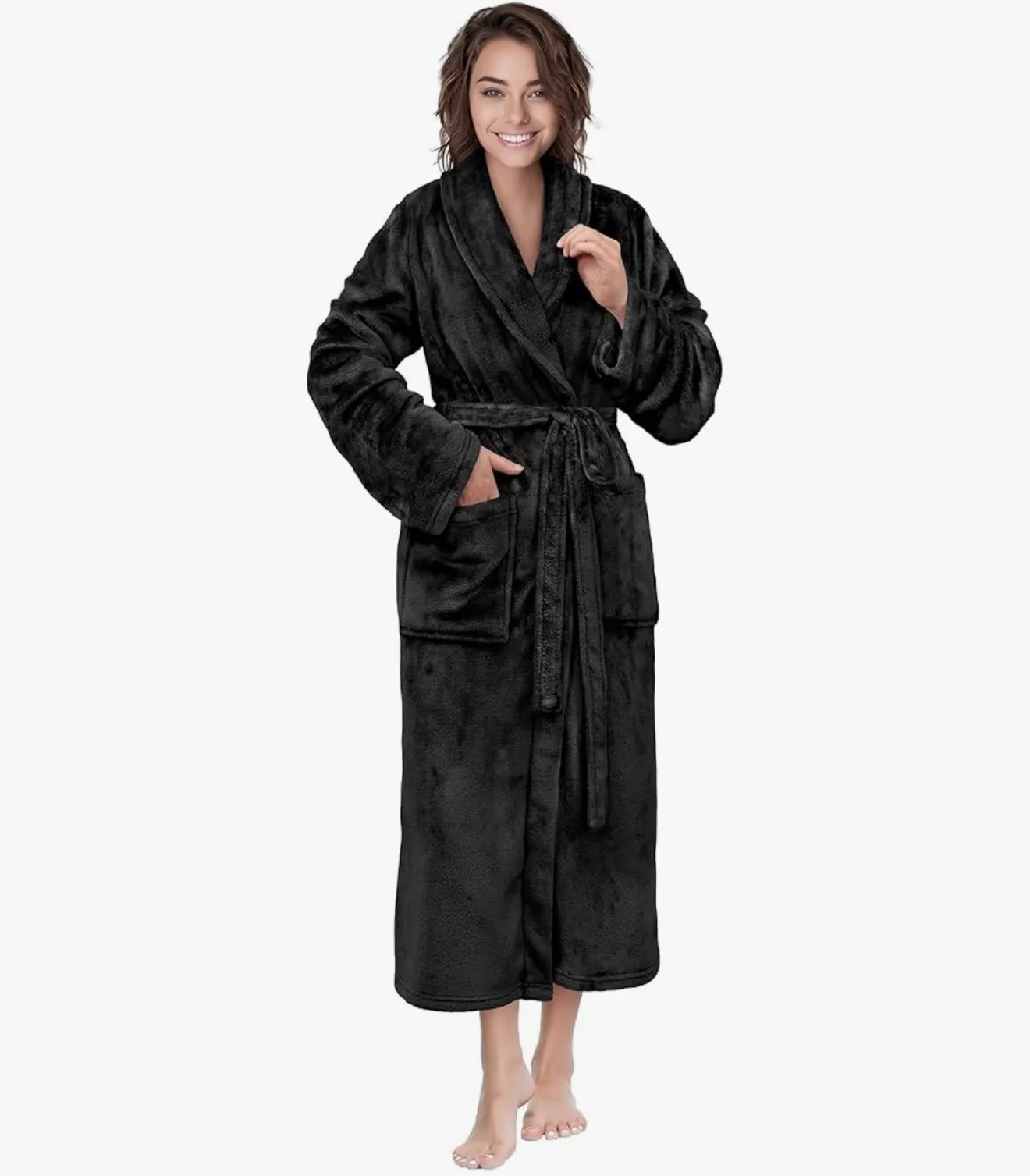 Women’s Bathrobe - Black