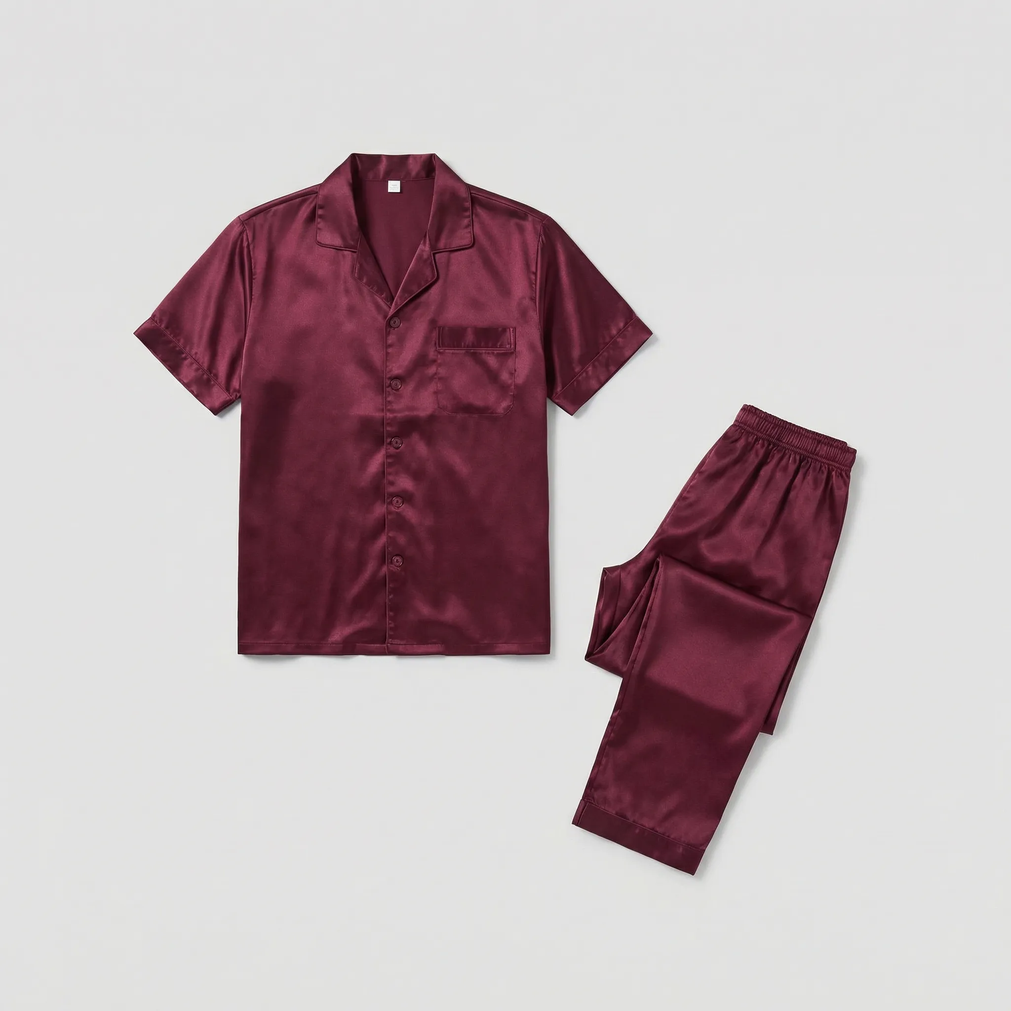 Women’s Pajamas Set - Wine